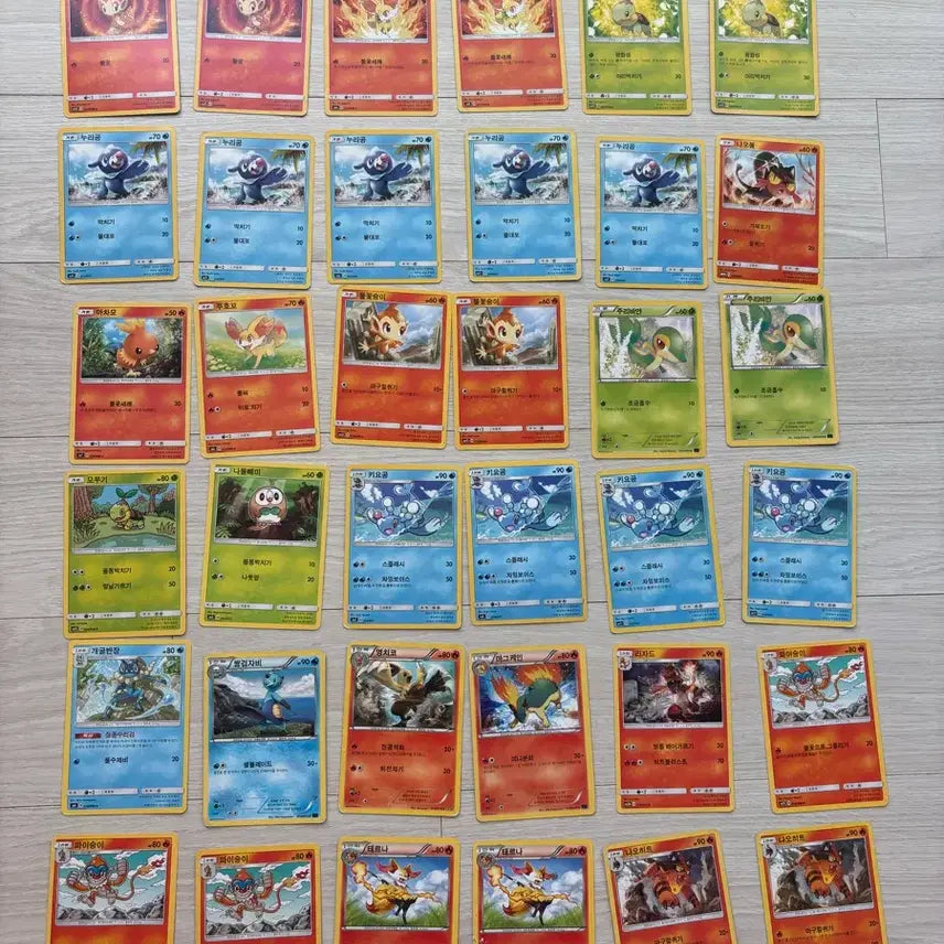 [BUNJANG] Pokémon Starter Card Bundle Set / 포켓몬 스타팅 카드 일괄