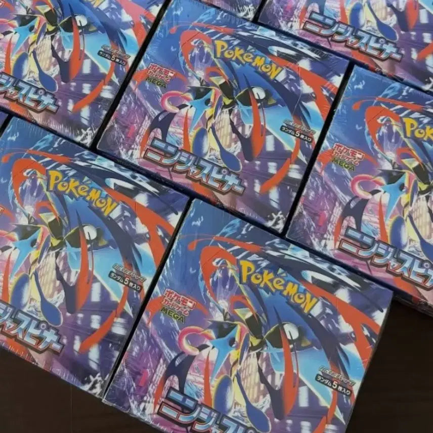 [BUNJANG] Pokemon Card Ninja Spinner Japanese Edition 3 Boxes (Sealed) / 포켓몬카드 닌자스피너 일판 3박스 미개봉