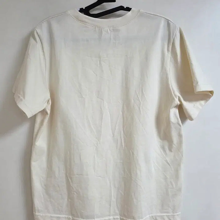 [BUNJANG] Able &amp; Co. Spandex Short Sleeve T-Shirt (Cream, Free Size) / 시착만해본 에이블앤코 스판 반팔티