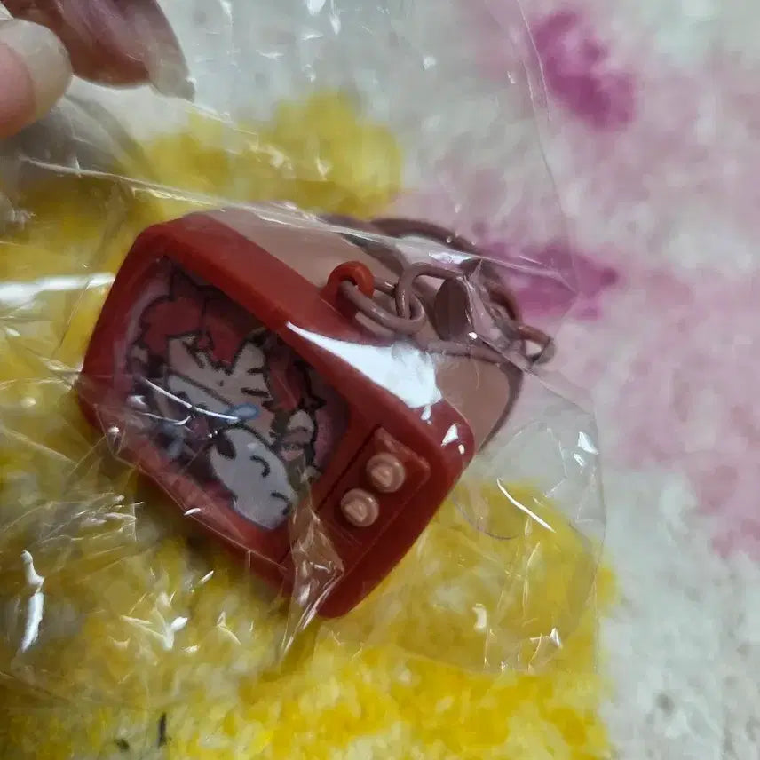 [BUNJANG] Jamtteul Pixely Ladder Retro TV Keyring / 잠뜰 픽셀리 라더 레트로 티브이 키링