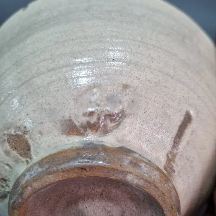 [BUNJANG] Vintage Ekaratsu Style Ceramic Tea Bowl / 빈티지 도자기 귀얄다완 사발 그릇