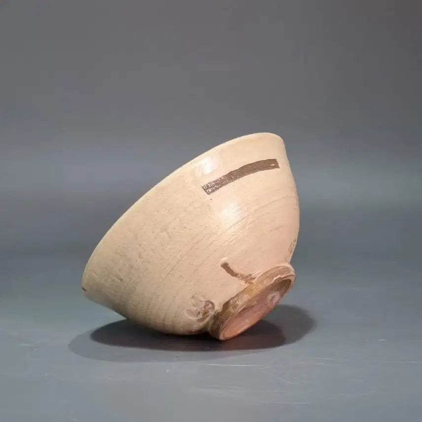 [BUNJANG] Vintage Ekaratsu Style Ceramic Tea Bowl / 빈티지 도자기 귀얄다완 사발 그릇