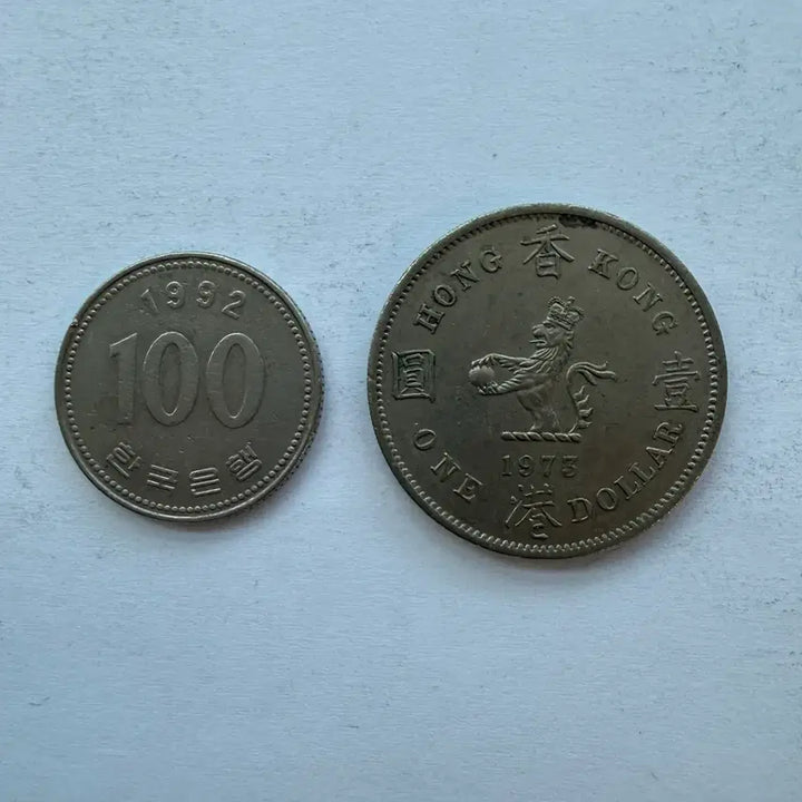 [BUNJANG] 1973 Hong Kong 1 Dollar Coin / 1973년 홍콩 1달러 동전 S2989