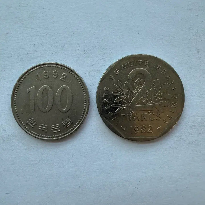 [BUNJANG] 1982 France 2 Franc Coin / 1982년 프랑스 2프랑 동전 S2990