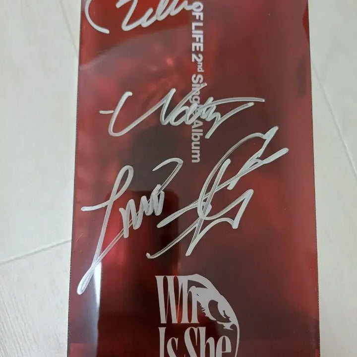 [BUNJANG] KISS OF LIFE Single 2집 Limited Edition Seek Version Signed Album / 키스오브라이프 KISS OF LIFE 싱글2집 싸인 비매