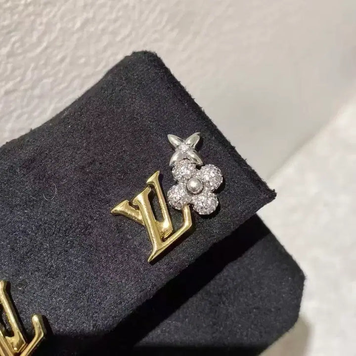 [BUNJANG] Louis Vuitton LV Flower Earrings / 루이비통 LV 플라워 귀걸이