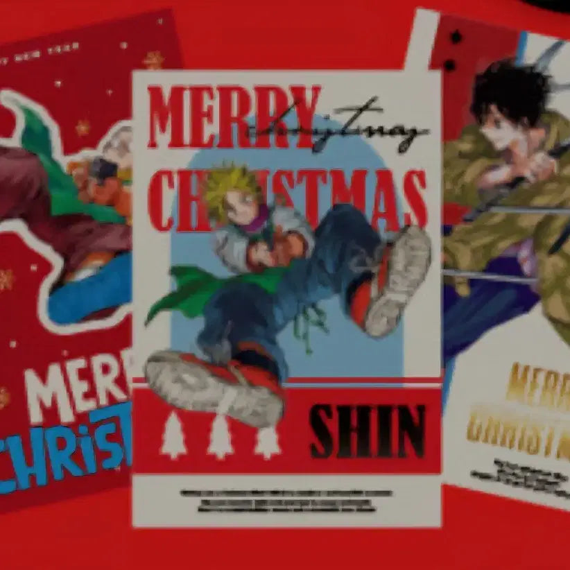 [BUNJANG] Sakamoto Days Christmas Postcard Exchange for Gaspard et Lisa Autumn Bookmark / 교환)사카모토데이즈 크리스마스 엽서로 동화 가을 가스파드 메지루시 구해봐