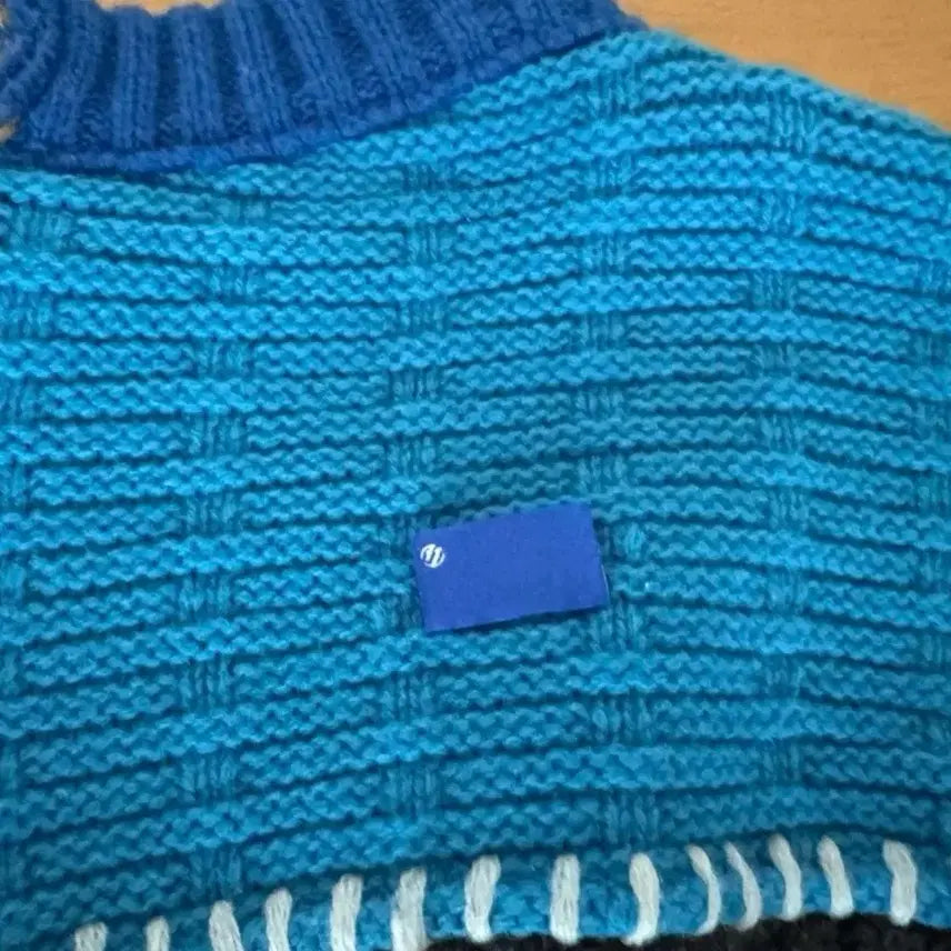 [BUNJANG] Ader Error x Zara Patchwork Knit Cardigan / 아더에러x자라 니트 패치워크 가디건 M