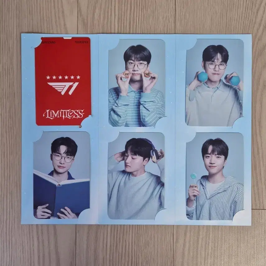 [BUNJANG] T1 Woori Bank Photocard Set / T1 우리은행 포토카드 세트