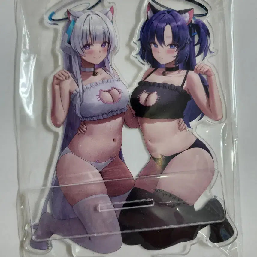 [BUNJANG] Blue Archive Yuuka &amp; Noah Acrylic Standee / 블루아카이브 유우카, 노아 아크릴스탠