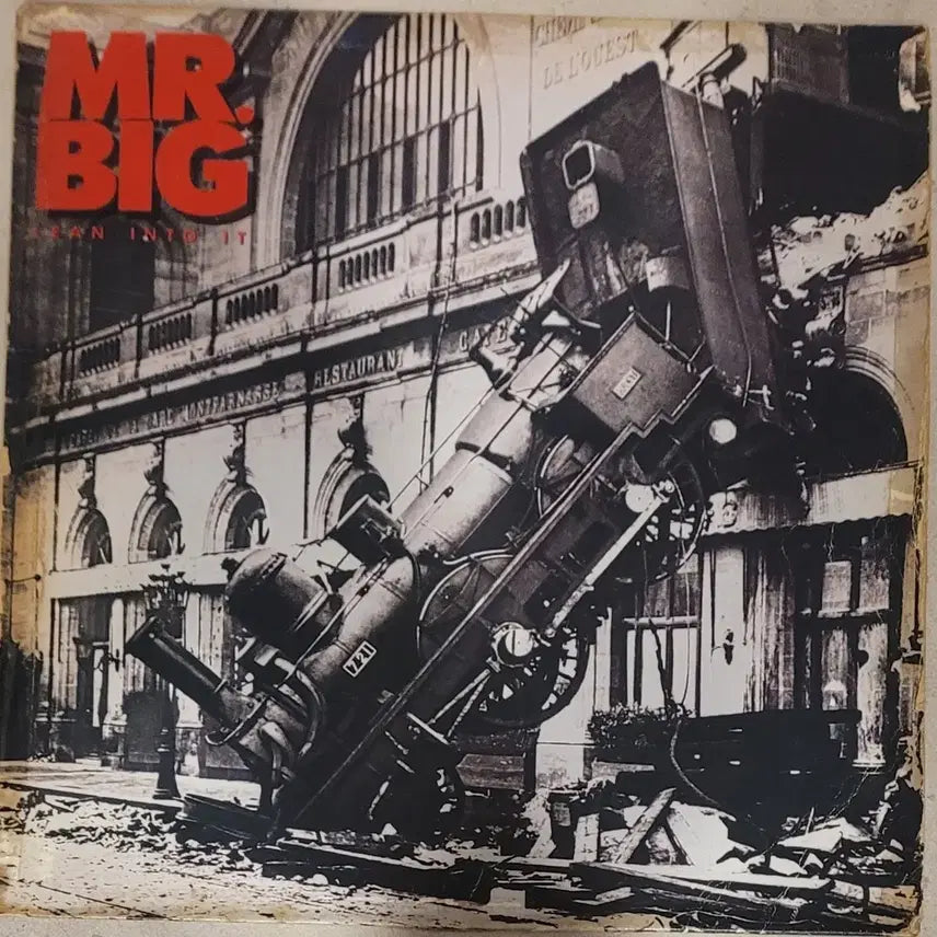 [BUNJANG] Mr. Big Lean Into It LP Vinyl Record / 미스터 빅 Lean Into It LP 음반