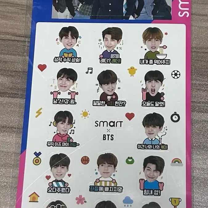 [BUNJANG] BTS Smart Sticker / 방탄소년단 bts 스마트 스티커