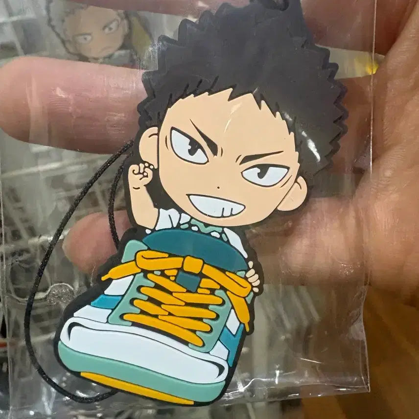 [BUNJANG] Haikyuu!! Iwaizumi Hajime Shoe Rubber Strap / 하이큐 이와이즈미 신발 러버 스트랩