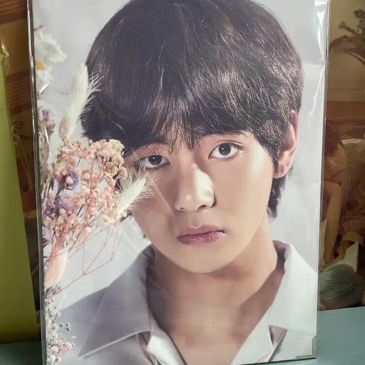 [BUNJANG] BTS V Taehyung Portrait Frame A4 Poster / bts v 방탄소년단 뷔 김태형 인물 액자 색지 a4 포스터