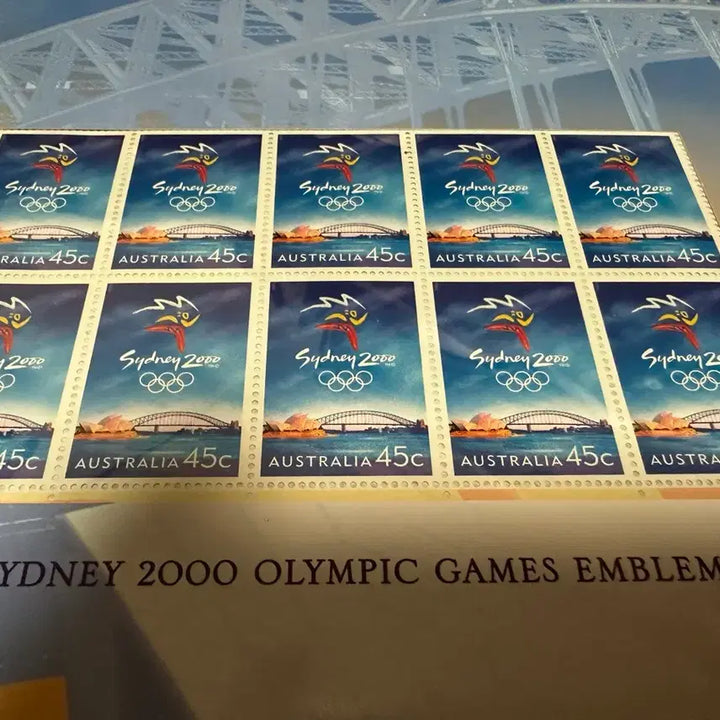 [BUNJANG] 2000 Sydney Olympics Commemorative Stamp Album / 2000년 시드니 올림픽 기념 우표 앨범
