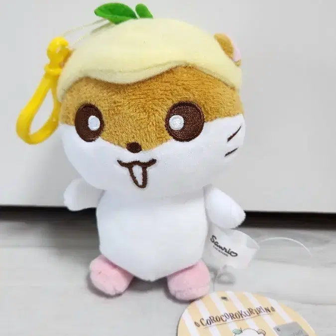 [BUNJANG] Sanrio CoroCoro Kuririn Plush Keychain / 산리오 코로코로쿠리링 인형 키링