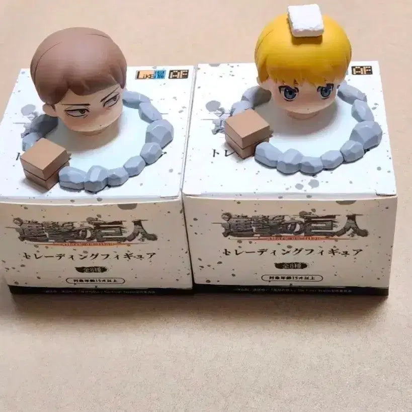 [SOLD OUT] 진격의거인 온천 트레이딩 피규어 일괄