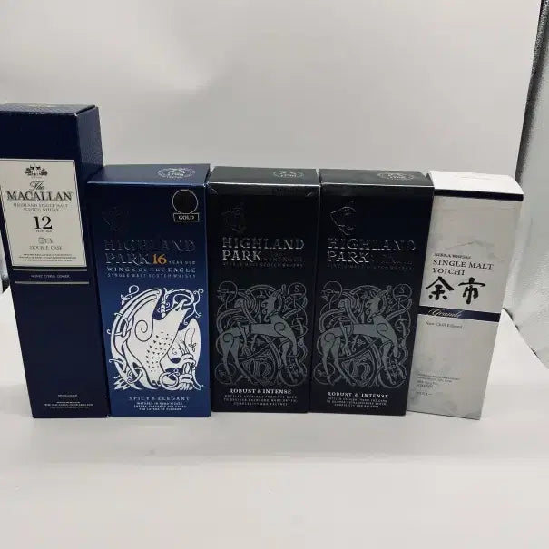 [BUNJANG] Empty Whiskey Bottles &amp; Boxes - Yamazaki, Hibiki, Ardbeg, Arran, Old Bottles / 위스키 공병 박스 야마자키 히비키 아드벡 아란 각종 올드 바틀 등