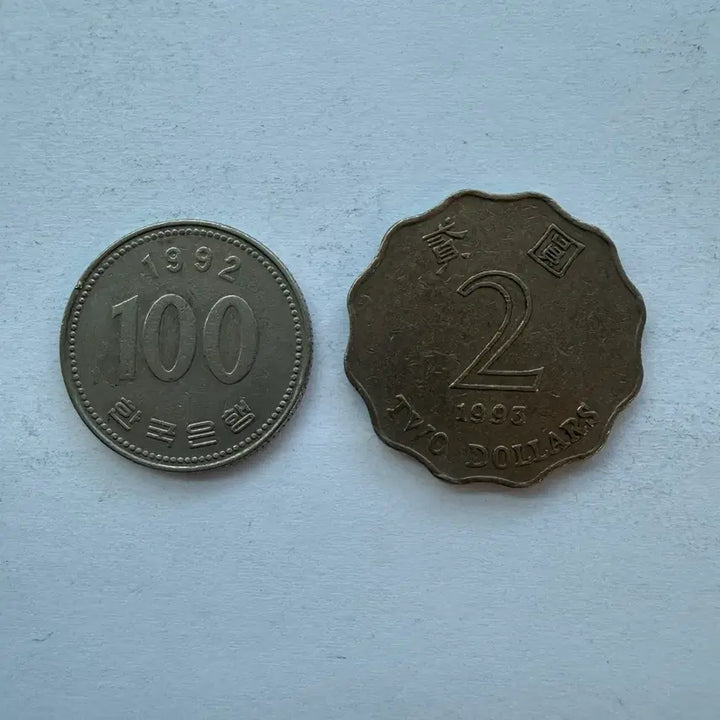 [BUNJANG] 1993 Hong Kong 2 Dollar Coin / 1993년 홍콩 2달러 동전 S2992