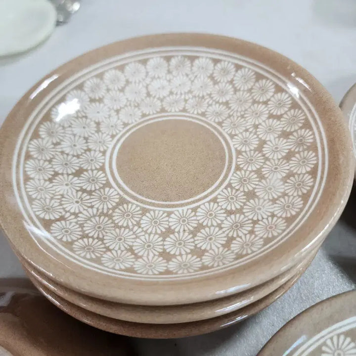 [BUNJANG] Japanese Unused Ceramic Plate 12.5cm Diameter / 6개에10000원 Japan 미사용 도자기 지름12.5cm