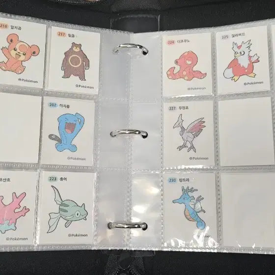 [BUNJANG] Pokemon Sticker Collection (2nd Gen) - Approx. 80 Unique Stickers / 포켓몬 띠부씰 2세대 모음 노중복 약80개