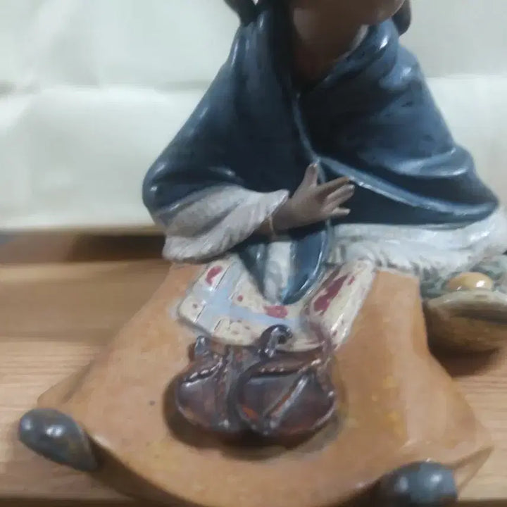 [BUNJANG] Lladró EA21 Nigro Girl Matte Figurine / 스페인 야드로 EA21 Nigro 소녀