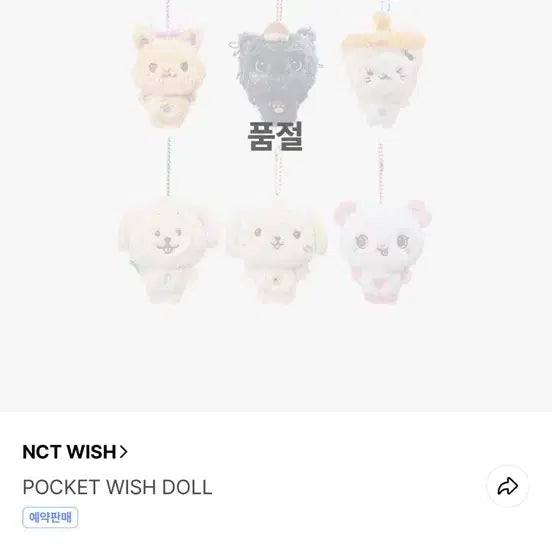 [BUNJANG] NCT WISH Yushi Pocket Bubble Cat Unsealed / 엔시티 위시