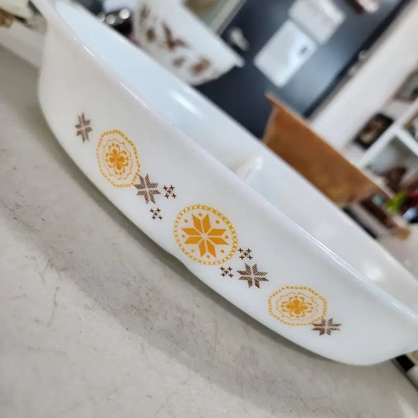 [BUNJANG] Vintage Pyrex Baking Dish 32cm x 21.6cm x 5cm / USA 오래된 상태좋은 파이렉스 크기32cmX21.6cm 높이5cm