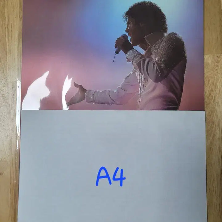 [BUNJANG] Michael Cinema A3 Holographic Poster / 마이클 광음시네마 포스터 A3