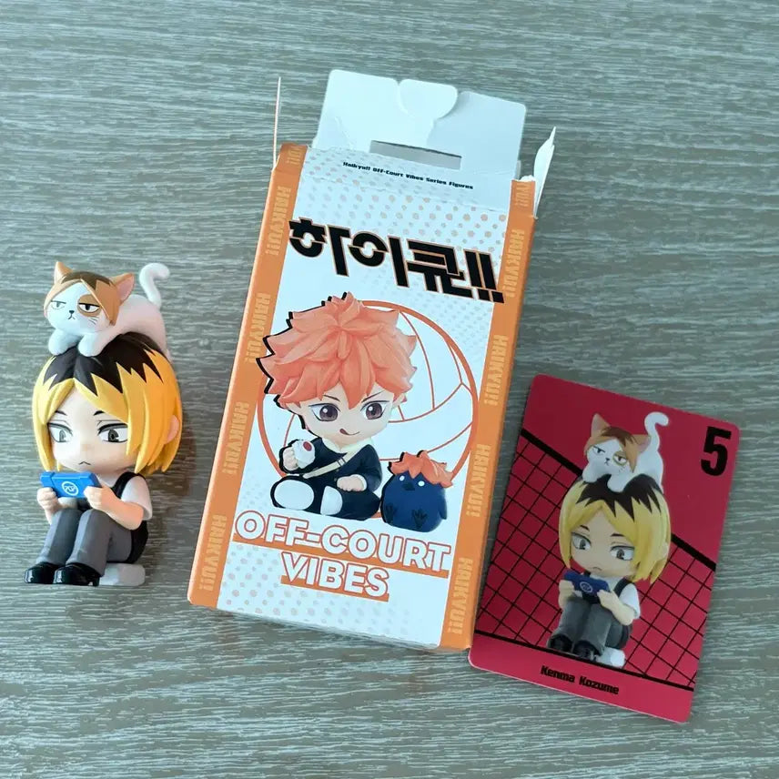 [SOLD OUT] 팝마트 하이큐 휴식시간 켄마 네코마