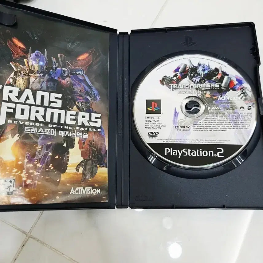 [BUNJANG] PS2 Transformers: The Revenge of the Fallen (Korean Release) / 플스2 PS2 트랜스포머 패자의 역습 (정발) 영상있음!!!