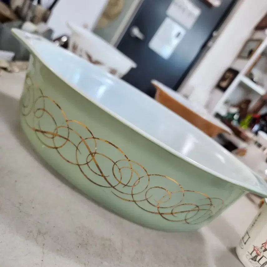 [BUNJANG] Vintage Pyrex Baking Dish 32.3cm x 21.6cm x 8.4cm / USA 오래된 파이렉스 크기32.3cmX21.6cm 높이8.4cm