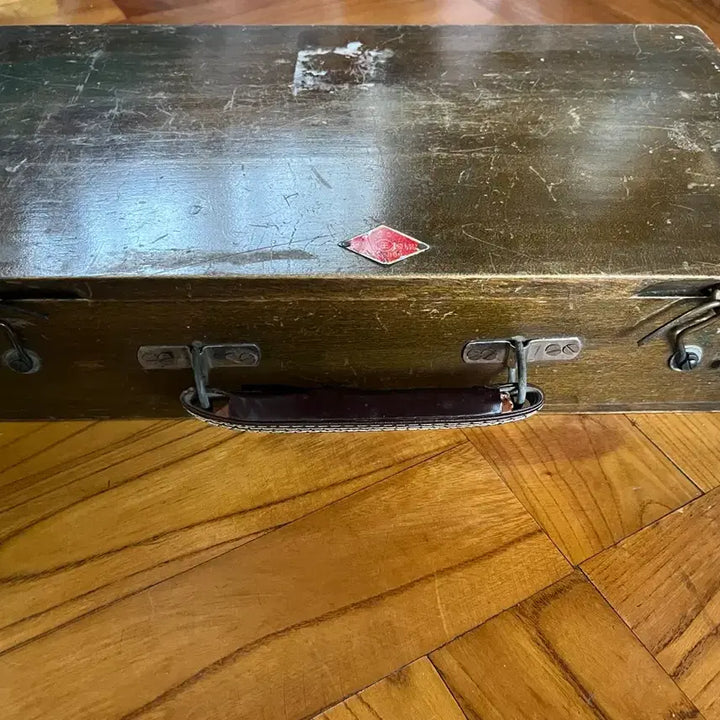 [BUNJANG] 1960s Vintage Wooden Art Box Bag / 60년대 빈티지 화구박스 나무가방