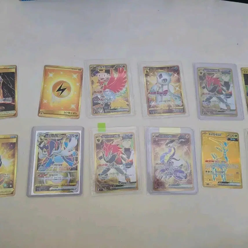 [BUNJANG] Pokemon Cards UR 12 Types Including Miraidon UR / 포켓몬 카드 미라이돈ur 포함 ur 12종팔아요