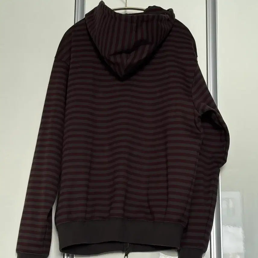 [BUNJANG] The Coldest Moment Hoodie Zip-up Charcoal/Burgundy / TCM 더콜디스트모먼트 후드집업
