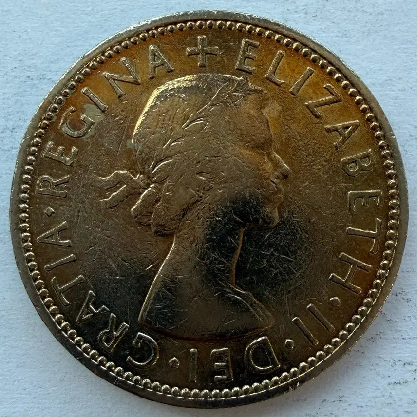 [BUNJANG] 1961 British 2 Shillings Coin / 1961년 영국 2실링 동전 S2993