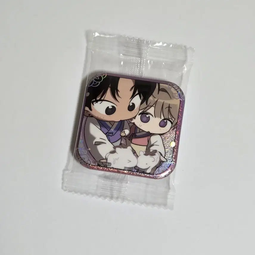 [BUNJANG] LeBron Biscuits New Year Resin Collection Square Can Badge / 근하신년 레봄 비스킷 레진 컬렉션 사각 캔뱃지