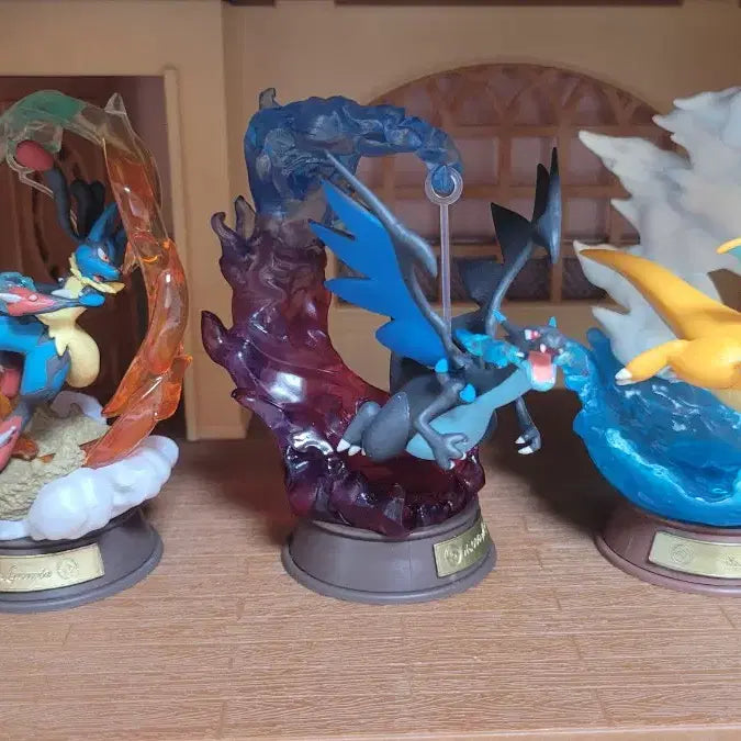 [BUNJANG] Pokemon Lucario &amp; Riolu, Charizard &amp; Dragonite, Various Models Bundle Set / 포켓몬 루카리오&amp;리오르 프라모델, 리자몽&amp;망나뇽 리멘트 등 일괄