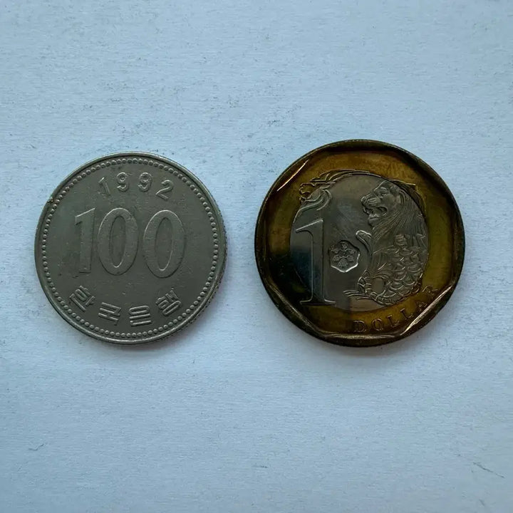 [BUNJANG] 2013 Singapore 1 Dollar Bimetal Coin / 2013년 싱가포르 1달러 바이메탈 동전 S2995