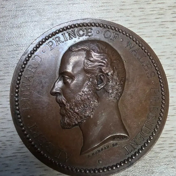 [BUNJANG] 1874 Edward, Prince of Wales Commemorative Medal / 영국 1874년 에드워드 왕세자 기념 메달