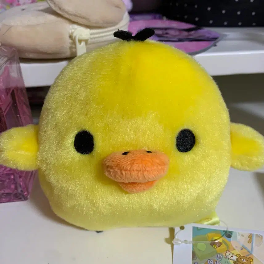 [BUNJANG] San-X Kiiroitori Plush Doll Mascot / 산엑스 키이로이토리 메이구루미 인형 마스코트