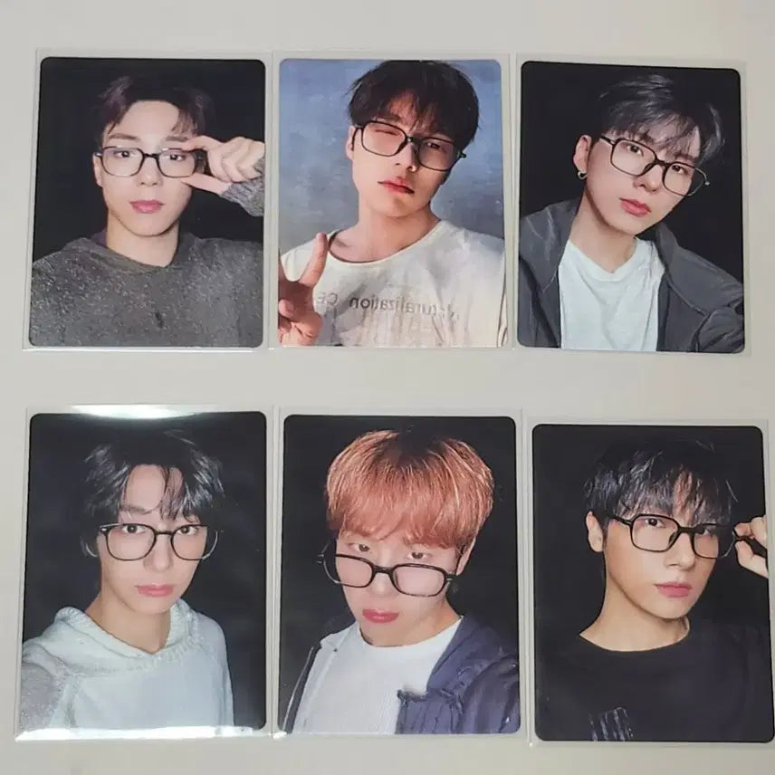 [BUNJANG] Monsta X Unfold Nerd Photocard Set / 몬스타엑스 언폴드 너드 포카 세트