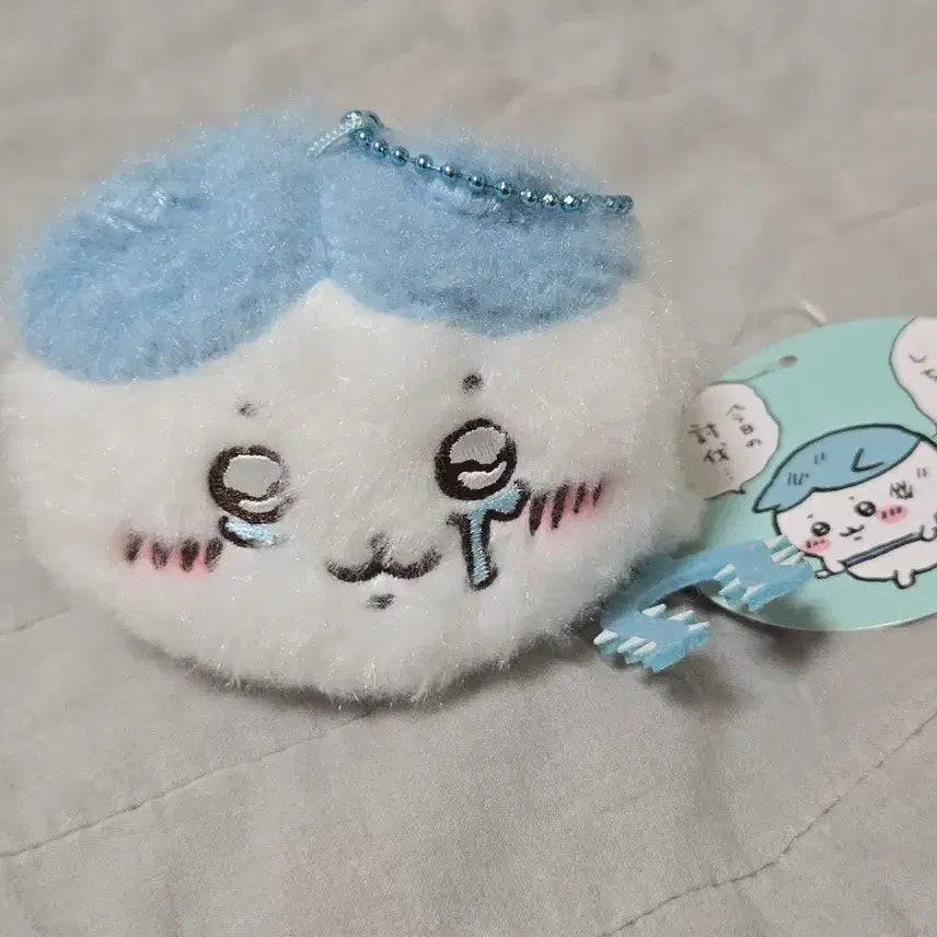 [BUNJANG] Chiikawa "Quest Failure" Mascot Plush - Hachware / 치이카와 토벌 실패 마스코트 인형 하치와레