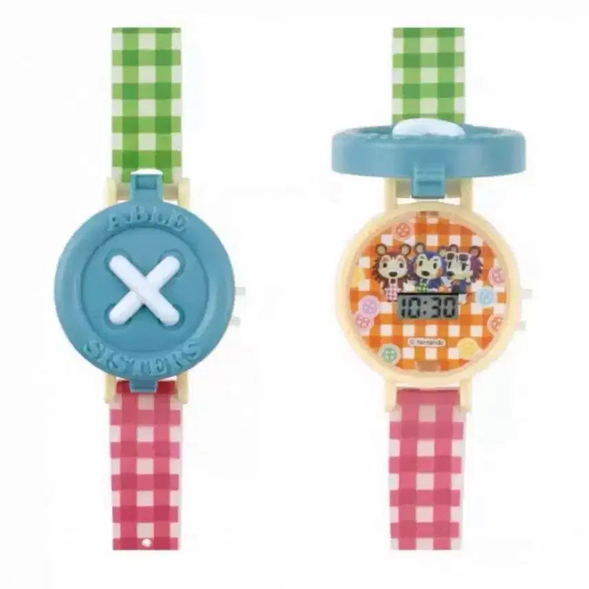 [BUNJANG] Animal Crossing Able Sisters Wristwatch (Sealed) / 미개봉 동물의 숲 가챠 에이블시스터즈 손목시계