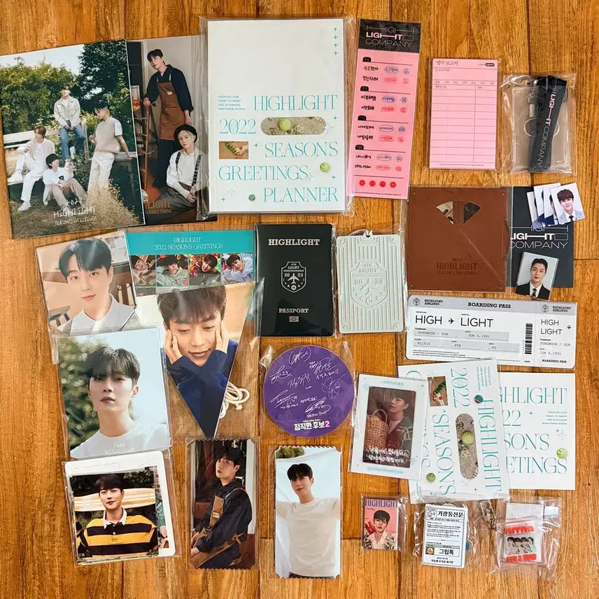 [BUNJANG] Highlight Official Goods Album Bundle Set / 하이라이트 공식 굿즈 앨범
