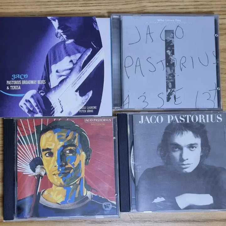 [BUNJANG] Jaco Pastorius 4-CD Bundle Set (Unsealed) / 자코 파스토리우스 4장 (개봉 4CD) 베이시스트
