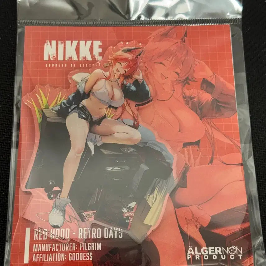 [BUNJANG] Nier: Automata Red Hood Skin Acrylic Standee / 니케 레드후드 스킨 아크릴