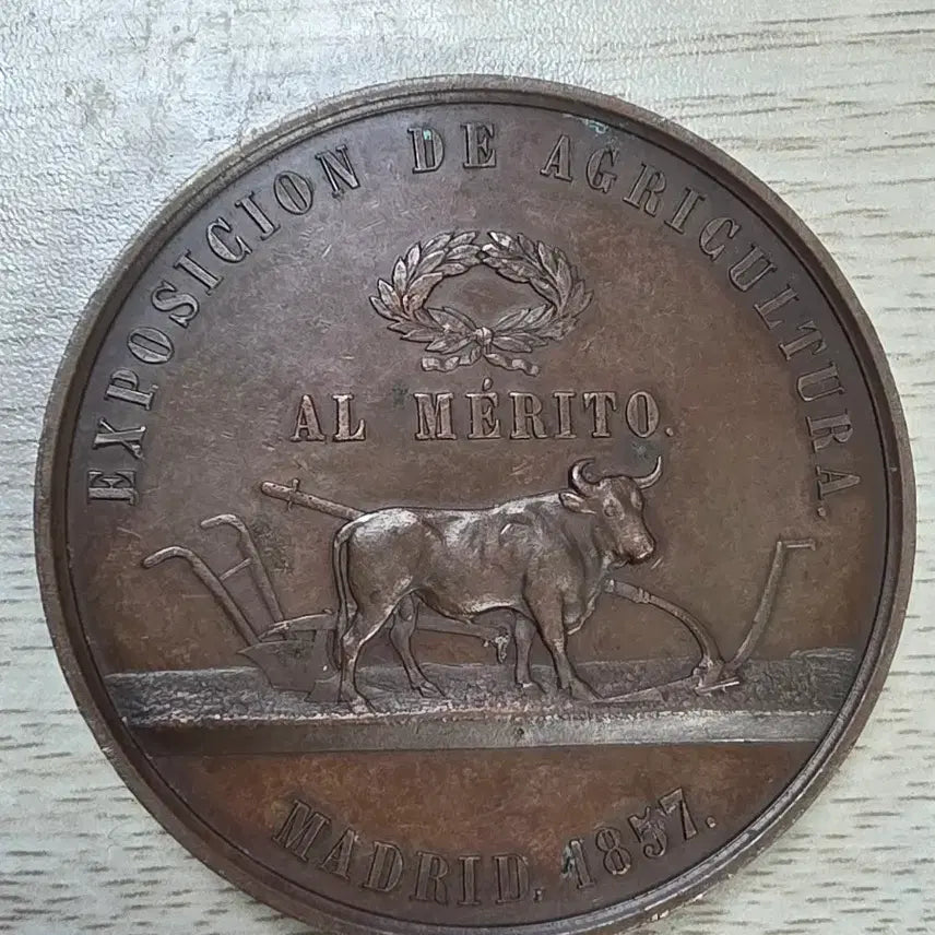 [BUNJANG] 1857 Spain Queen Isabella II Commemorative Coin / 1857년 이사벨 2세 스페인 여왕 기념 주화