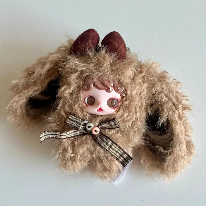 [BUNJANG] Babysree Miohko Warm Hug Rabbit Plush Bundle Set (Purple, Brown) / (일괄판매)베이비쓰리 미오코 따뜻한 포옹_보라,갈색토끼