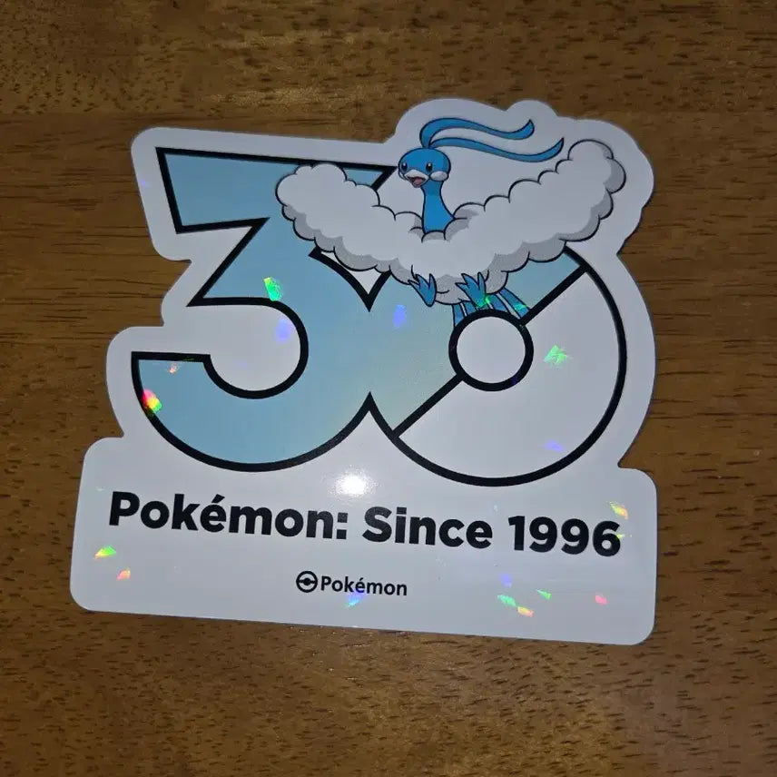 [BUNJANG] Pokemon 30th Anniversary Pabukori Sticker / 포켓몬스터 성수 팝업 30주년 스티커 파비코리 판매합니다